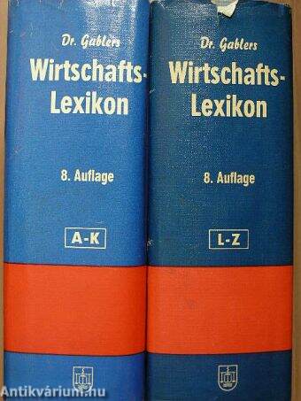 Wirtschafts-Lexikon I-II.