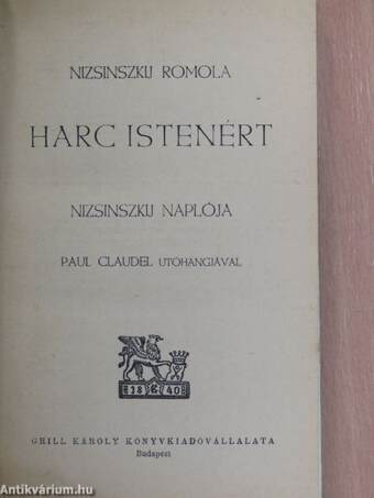 Harc Istenért