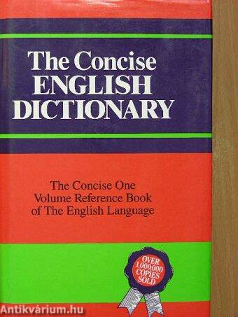 The Concise English Dictionary