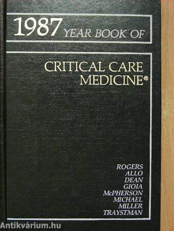 1987 Year Book of Critical Care Medicine