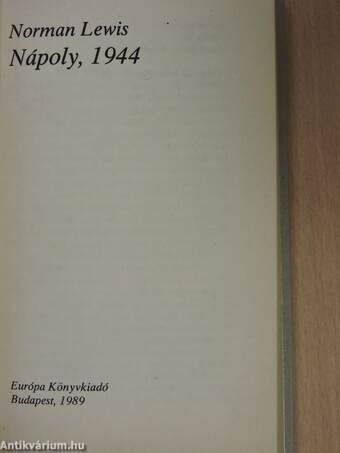 Nápoly, 1944