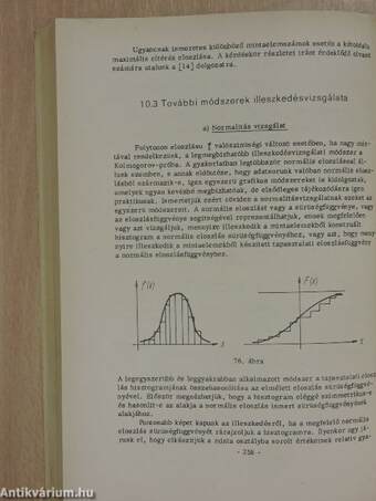 Valószínűségelmélet és matematikai statisztika