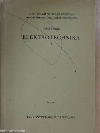 Elektrotechnika I.