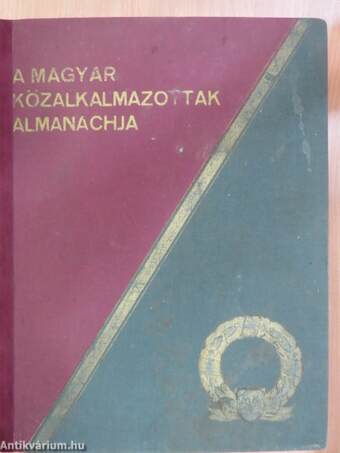 A Magyar Közalkalmazottak Almanachja 1937.