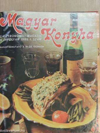 Magyar Konyha 1986-1987/1-4.