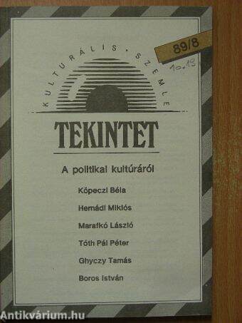 Tekintet 1989/8