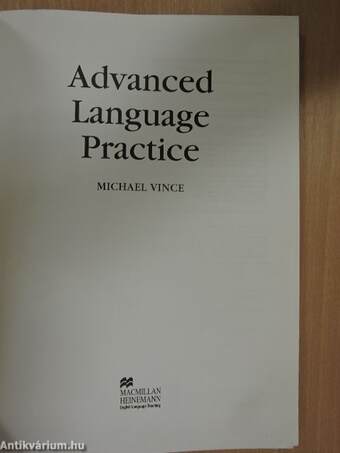 Advanced Language Practice with Key