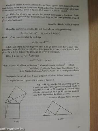 Középiskolai matematikai és fizikai lapok 2000. január