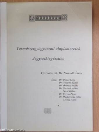 Természetgyógyászati alapismeretek