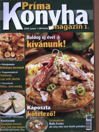 Príma Konyha Magazin 2008. január-december