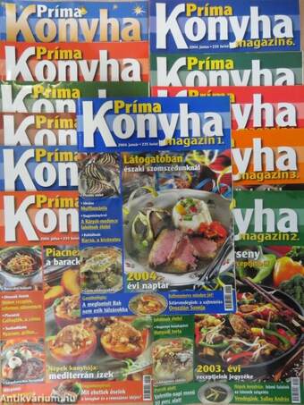 Príma Konyha Magazin 2004. január-december