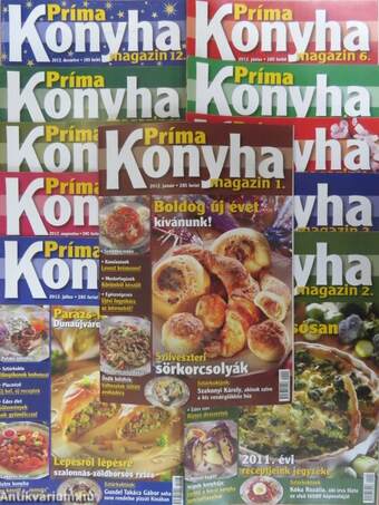 Príma Konyha Magazin 2012. (nem teljes évfolyam)