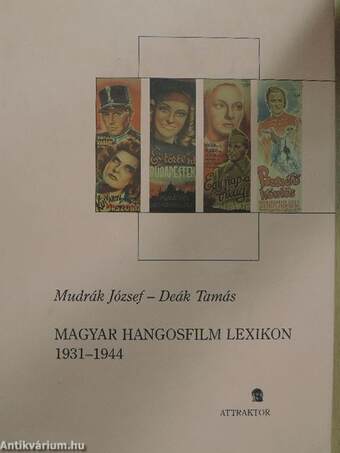 Magyar hangosfilm lexikon 1931-1944