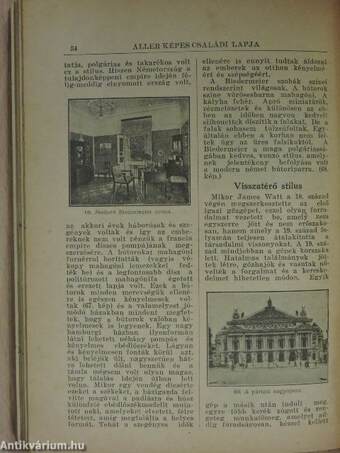 Áller Képes Családi Lapja 1925-1927. (vegyes számok) (15 db)