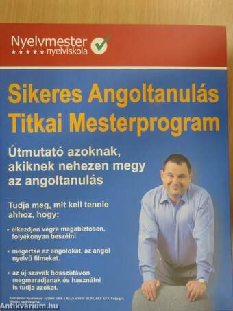 Sikeres angoltanulás titkai mesterprogram - 3 db CD-vel