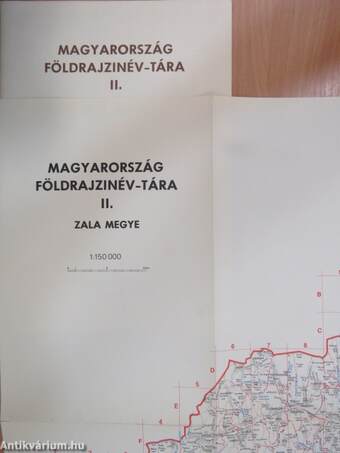 Magyarország földrajzinév-tára II. - Zala megye