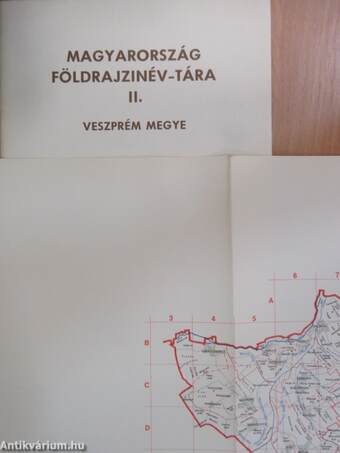 Magyarország földrajzinév-tára II. - Veszprém megye