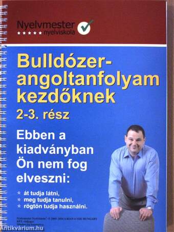 Bulldózer-angoltanfolyam kezdőknek 2-3. rész - 4 CD-vel