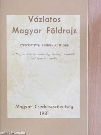 Vázlatos Magyar Földrajz