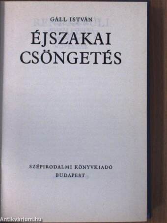 Éjszakai csöngetés