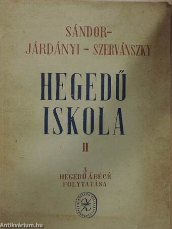 Hegedűiskola II.