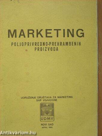 Simpozijum - Marketing Poljoprivredno-Prehrambenih Proizvoda