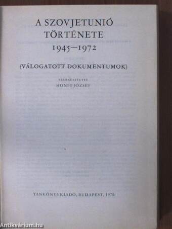 A Szovjetunió története 1945-1972