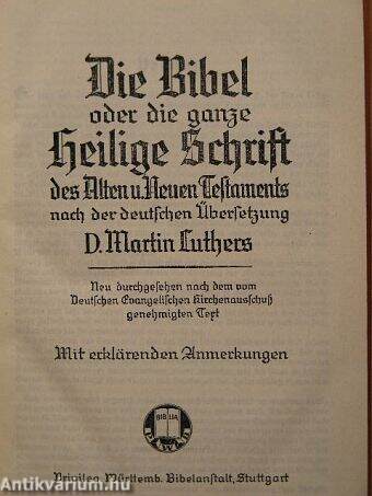 Die Bibel (gótbetűs)