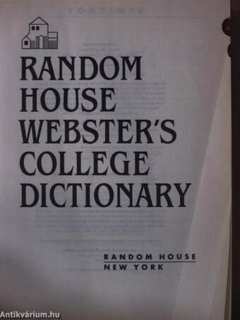 Random House Webster's College Dictionary