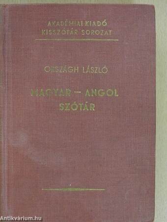 Magyar-angol szótár