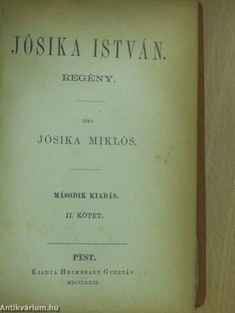 Jósika István I-V.