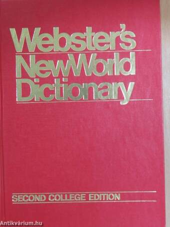 Webster's New World Dictionary of the American Language