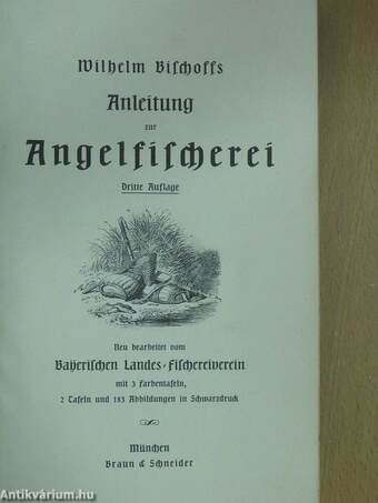 Anleitung zur Angelfischerei (gótbetűs)