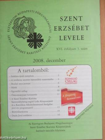 Szent Erzsébet levele 2008. december