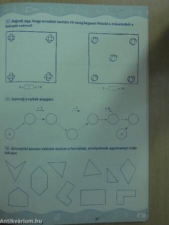 Írás, olvasás 1./Matematika 1.