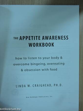 The Appetite Awareness Workbook