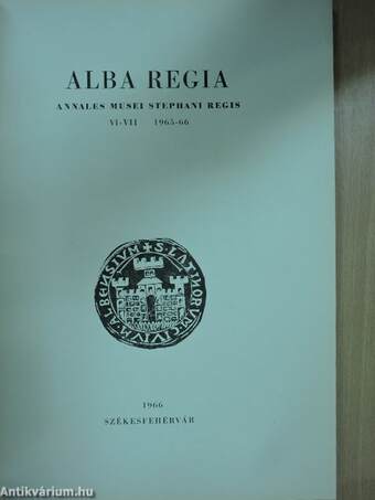 Alba Regia 6-7.