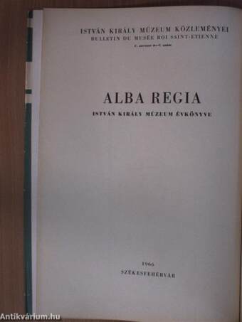 Alba Regia 6-7.