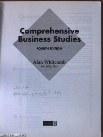 Comprehensive Business Studies