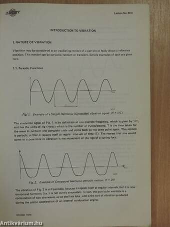 The Application of Vibration Measurement and Analysis in Machine Maintenance