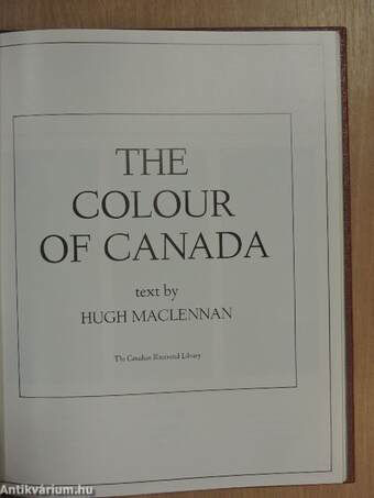 The Colour of Canada