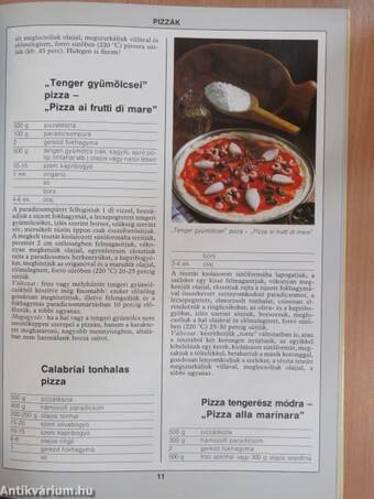 99 pizza és tészta 33 színes ételfotóval