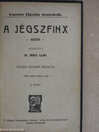 A jégszfinx I-II./Zachariusz mester