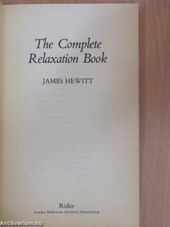 The Complete Relaxation Book