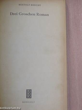 Drei Groschen Roman