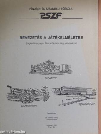 Bevezetés a játékelméletbe