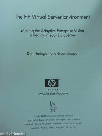 The HP Virtual Server Environment