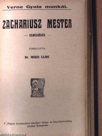 A jégszfinx I-II./Zachariusz mester