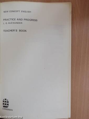 Practice and Progress - Teacher's Book