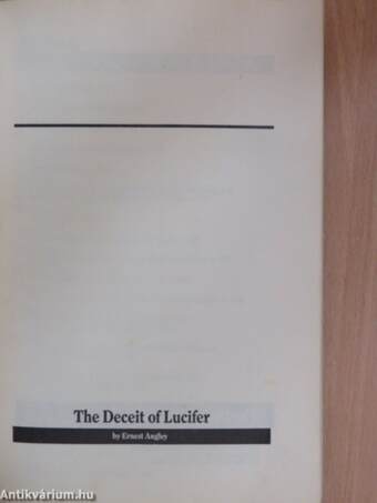 The Deceit of Lucifer